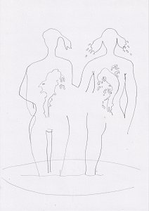 The Inner Fountaine,Painting by Rayk Goetze