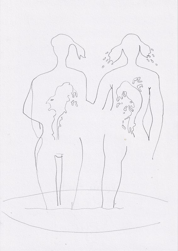 The Inner Fountaine, Painting by Rayk Goetze