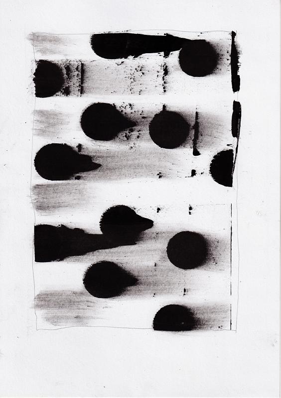 Zug 3, Painting by Rayk Goetze