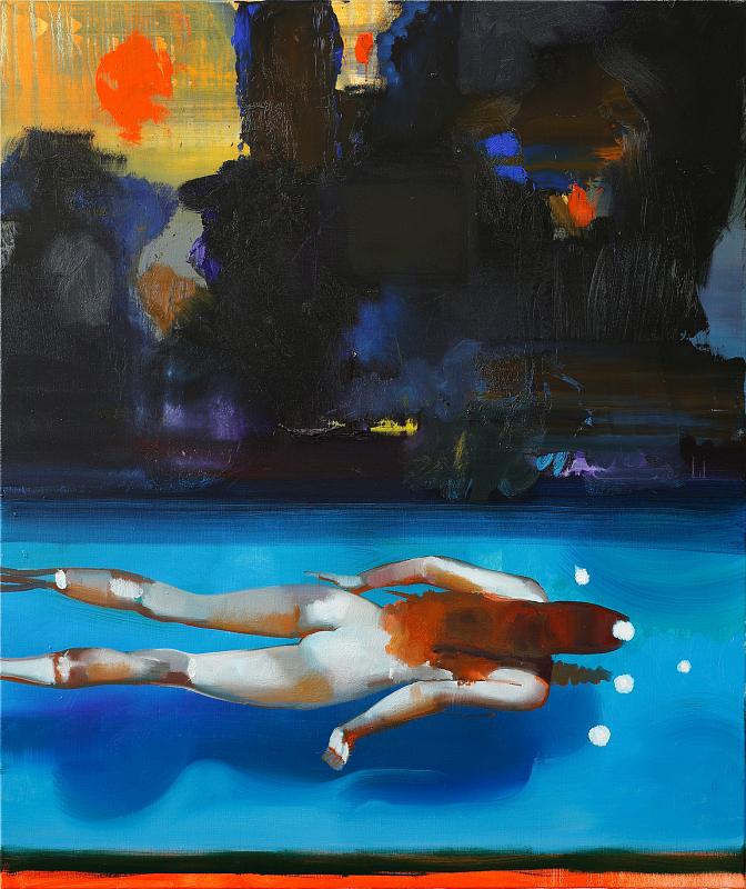 Adaption, Painting by Rayk Goetze