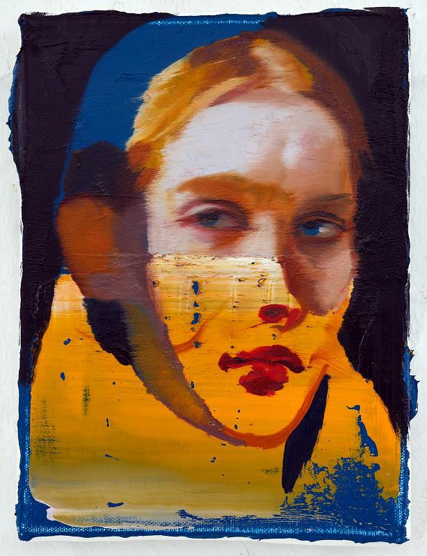 Bionda, Painting by Rayk Goetze