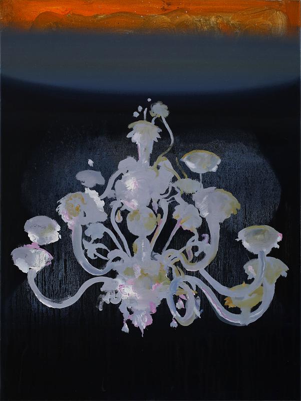 Chandelier (Study), Painting by Rayk Goetze