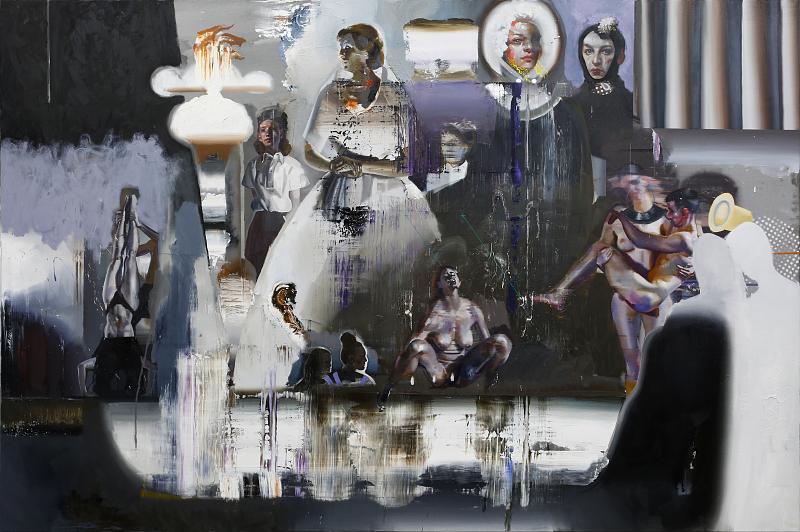 Family Affairs, Painting by Rayk Goetze