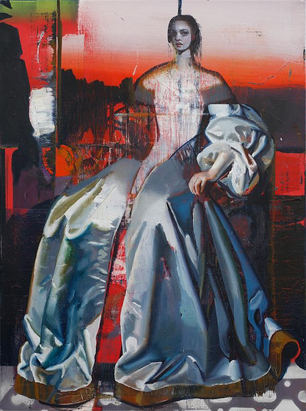 Fürstin, Painting by Rayk Goetze