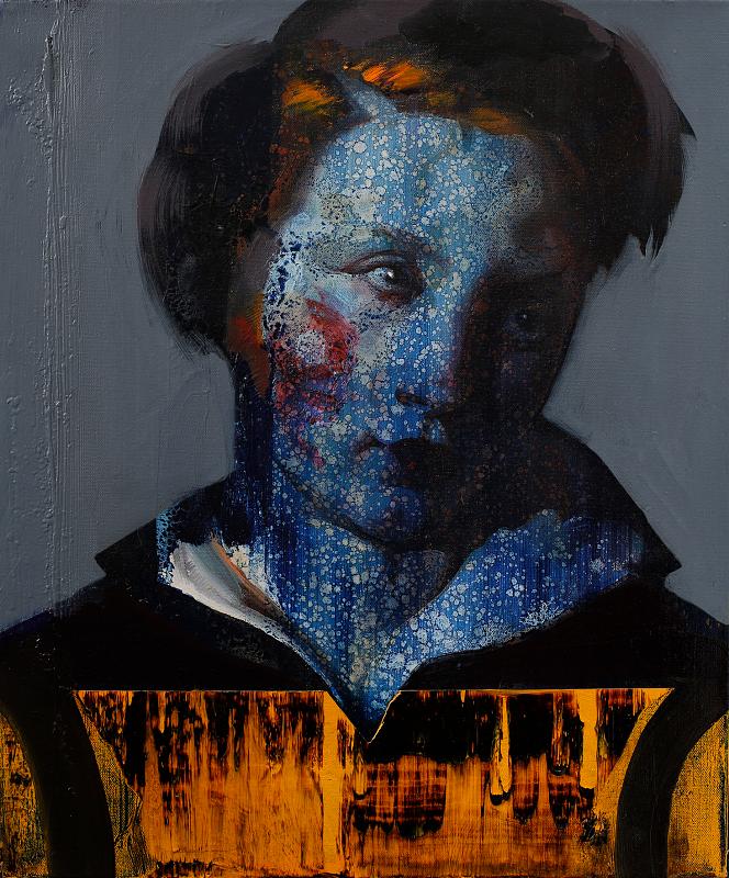 Geselle, Painting by Rayk Goetze