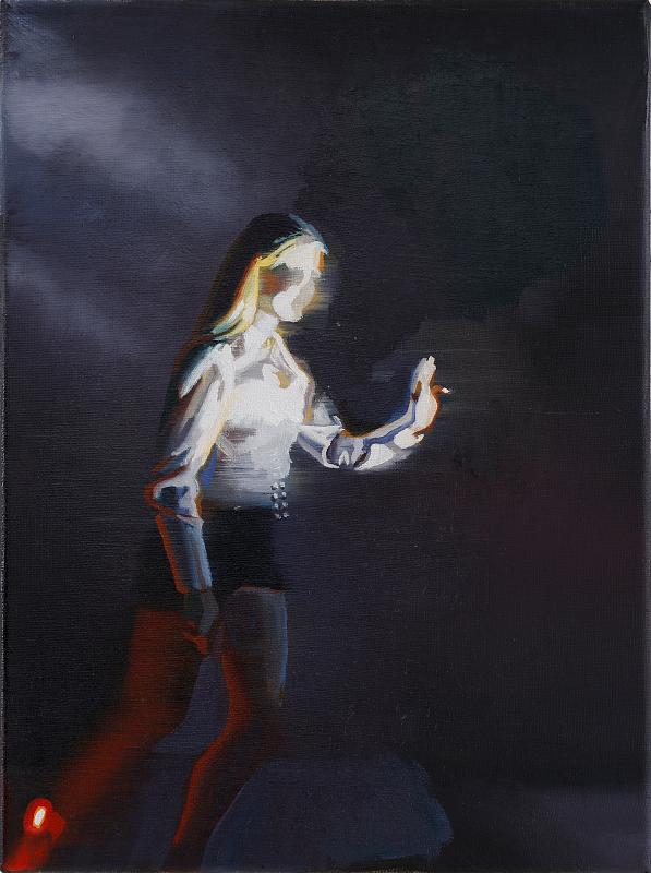 Gruß 2, Painting by Rayk Goetze