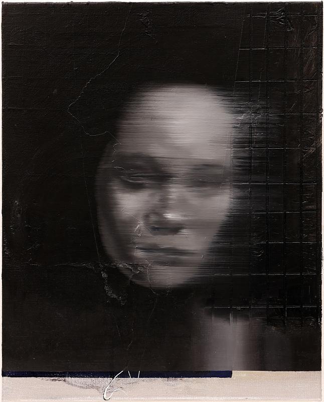 Kopf Zwei, Painting by Rayk Goetze