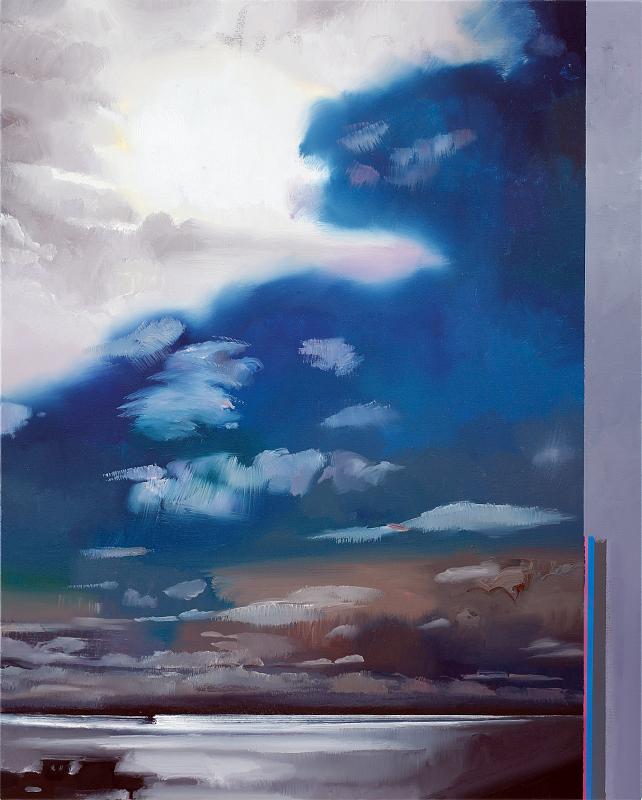 Landscape N°9, Painting by Rayk Goetze
