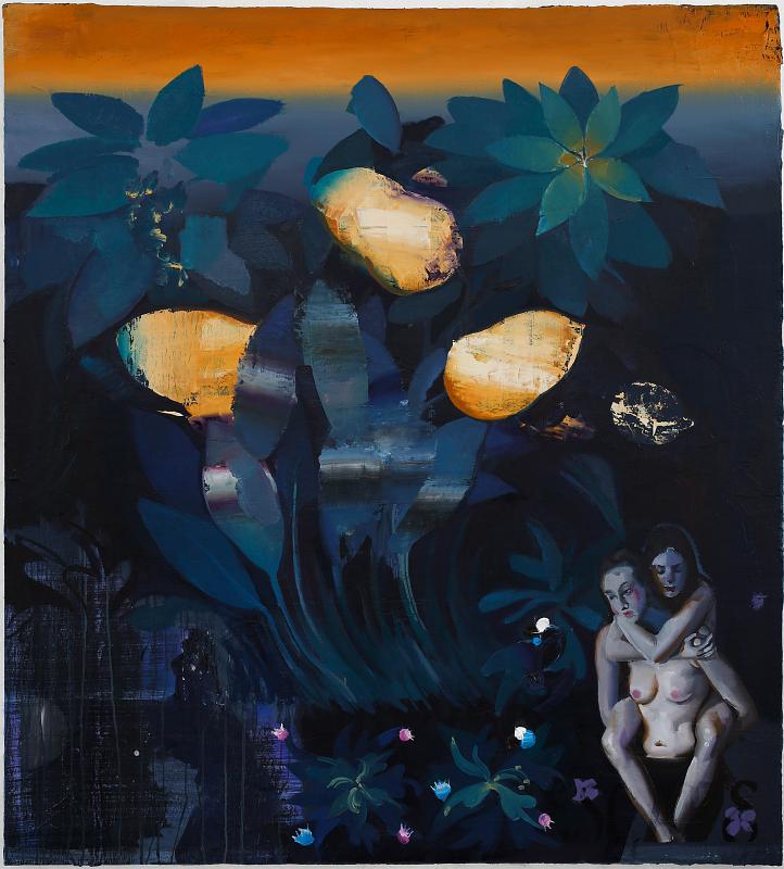 Vertreibung, Painting by Rayk Goetze