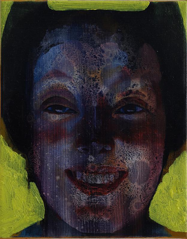 Dämon (ungefährlich) 2, Painting by Rayk Goetze