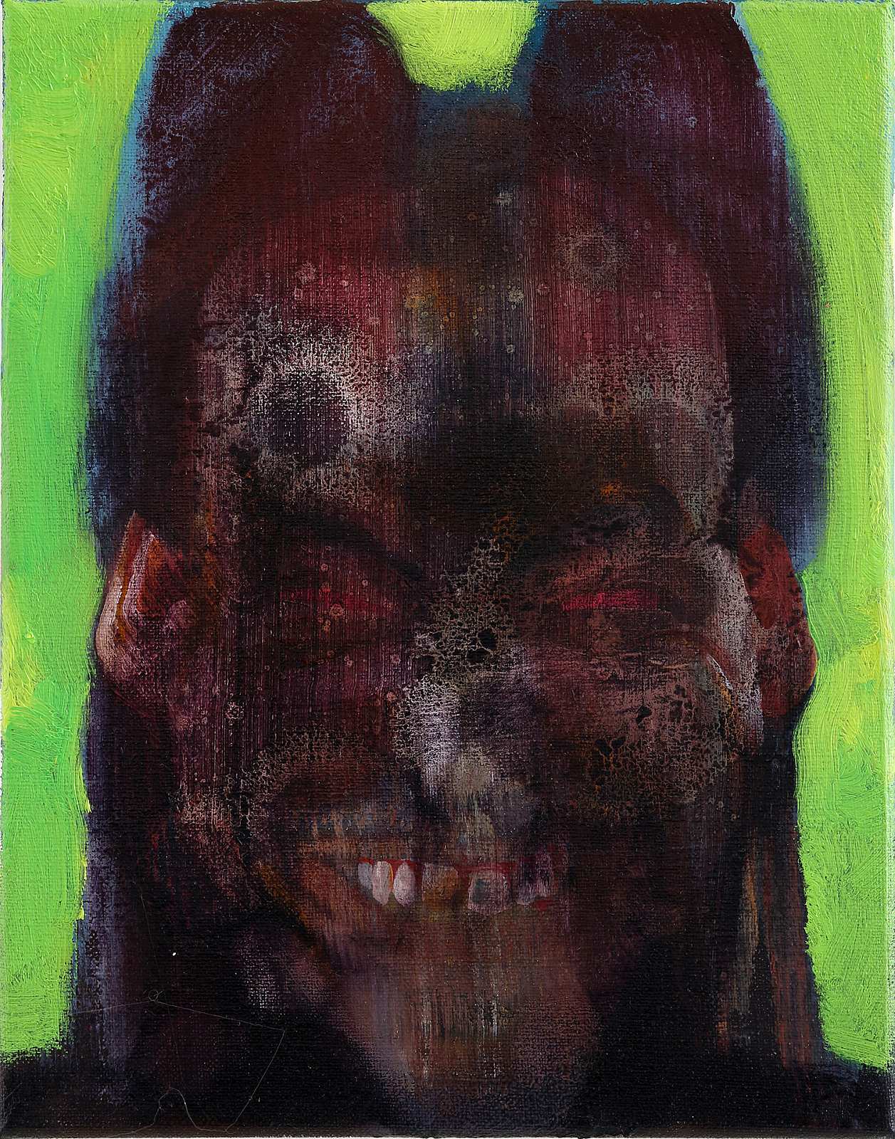 Dämon (ungefährlich),Painting by Rayk Goetze