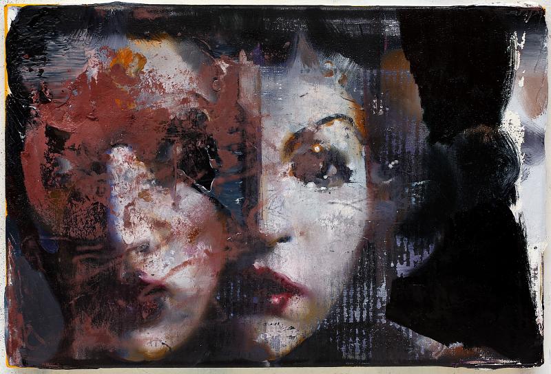 Doublebind, Painting by Rayk Goetze