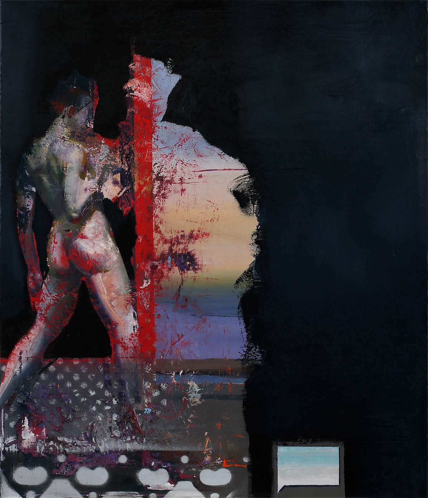 Durchbruch,Painting by Rayk Goetze