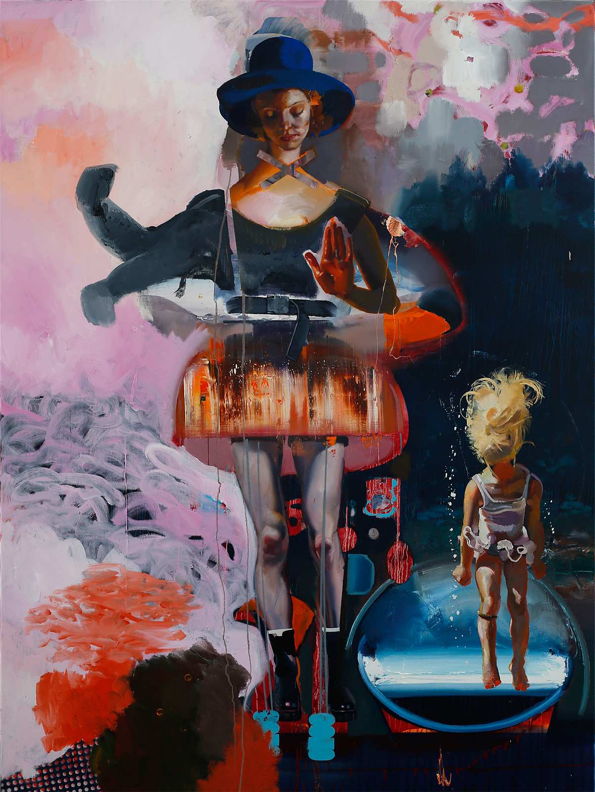 Parzival,Painting by Rayk Goetze