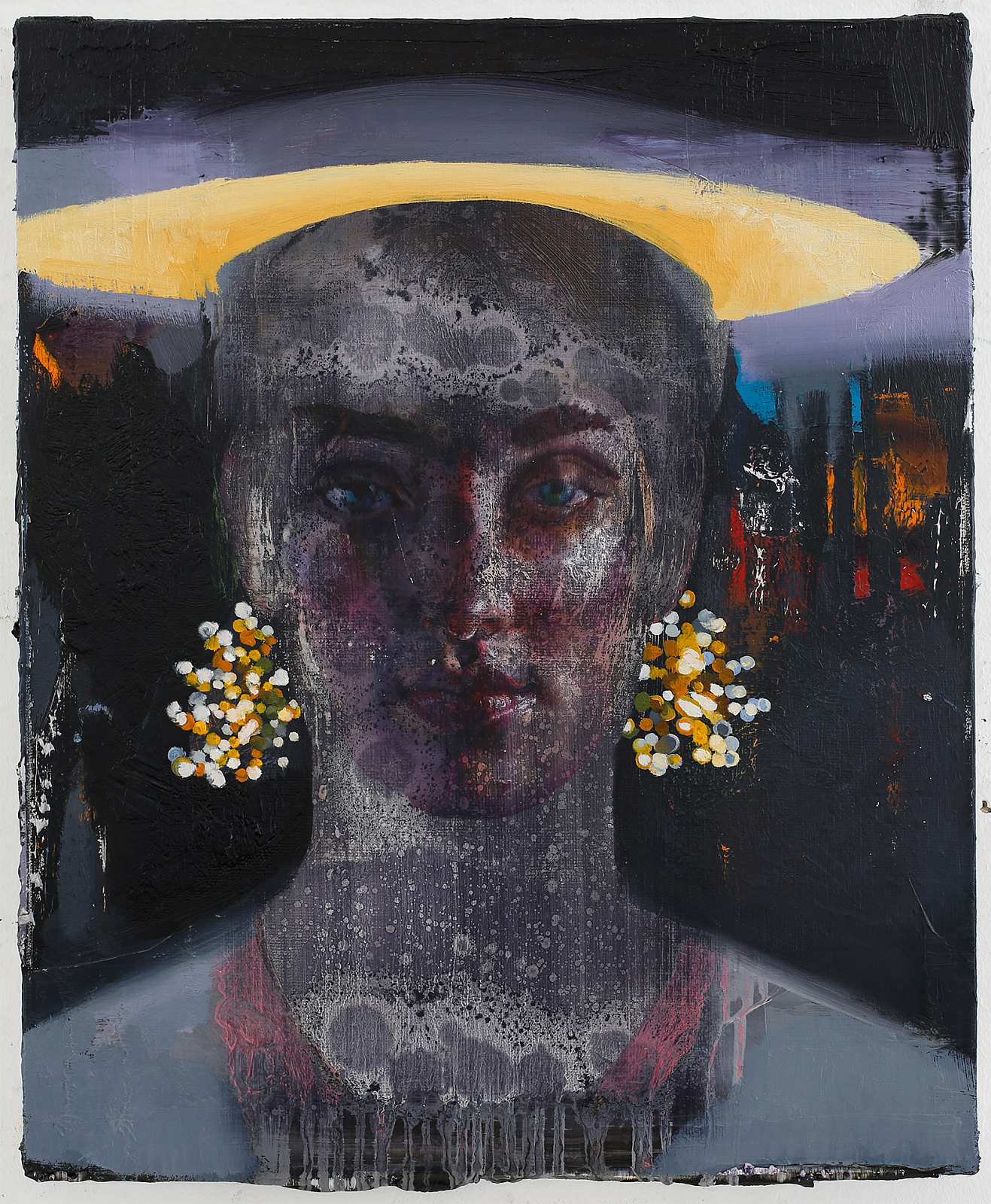 Pearl Diver 1,Painting by Rayk Goetze