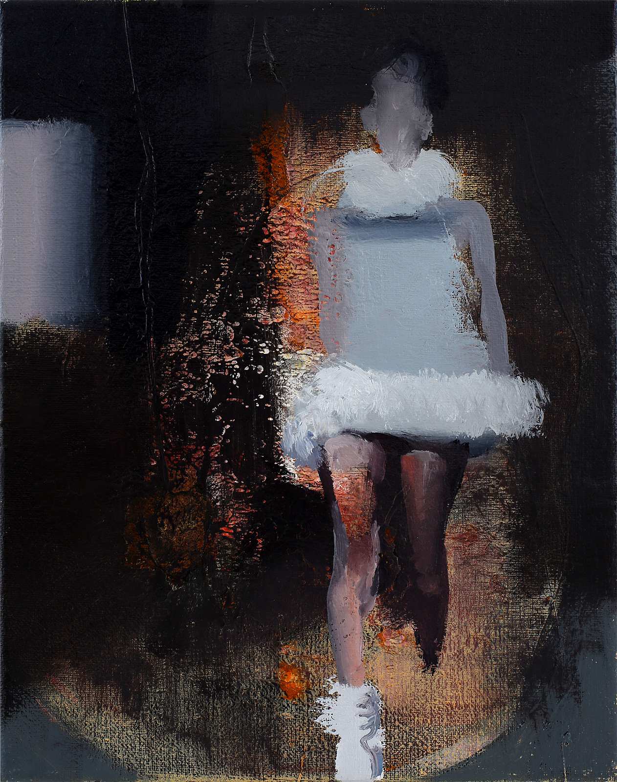 Schritt,Painting by Rayk Goetze