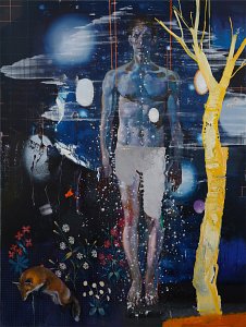 Survivor,Painting by Rayk Goetze