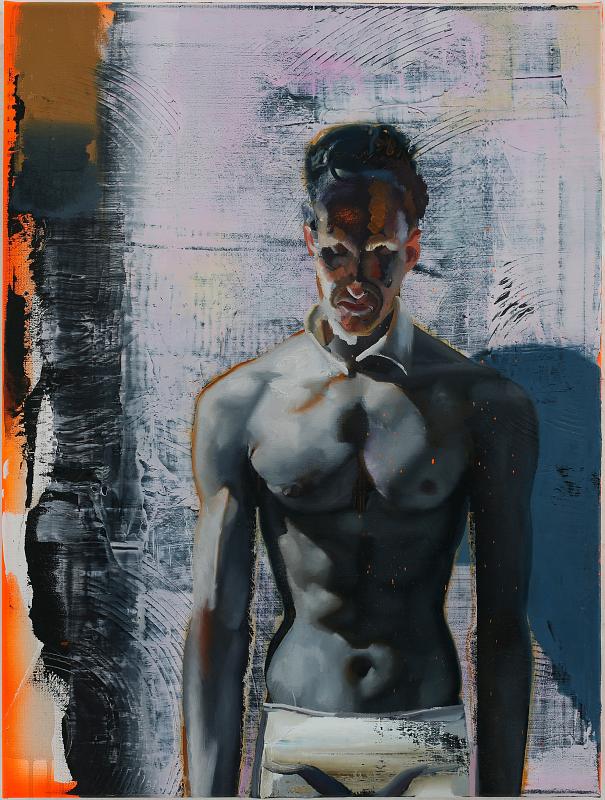 Wächter, Painting by Rayk Goetze