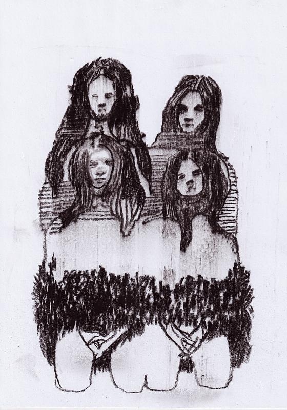 Quartett 2, Painting by Rayk Goetze