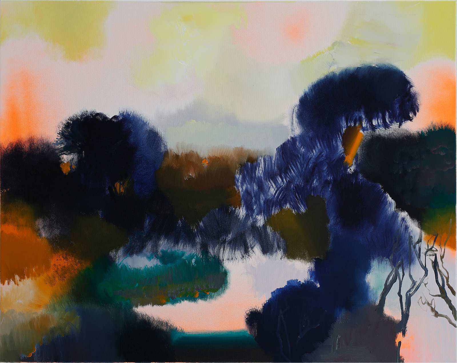 Aue,Painting by Rayk Goetze