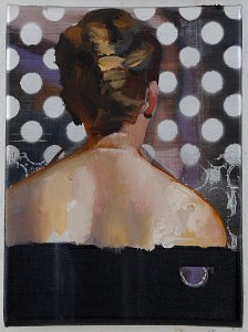 Back (1),Painting by Rayk Goetze