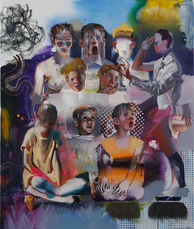 Eleanor Rigby, Painting by Rayk Goetze