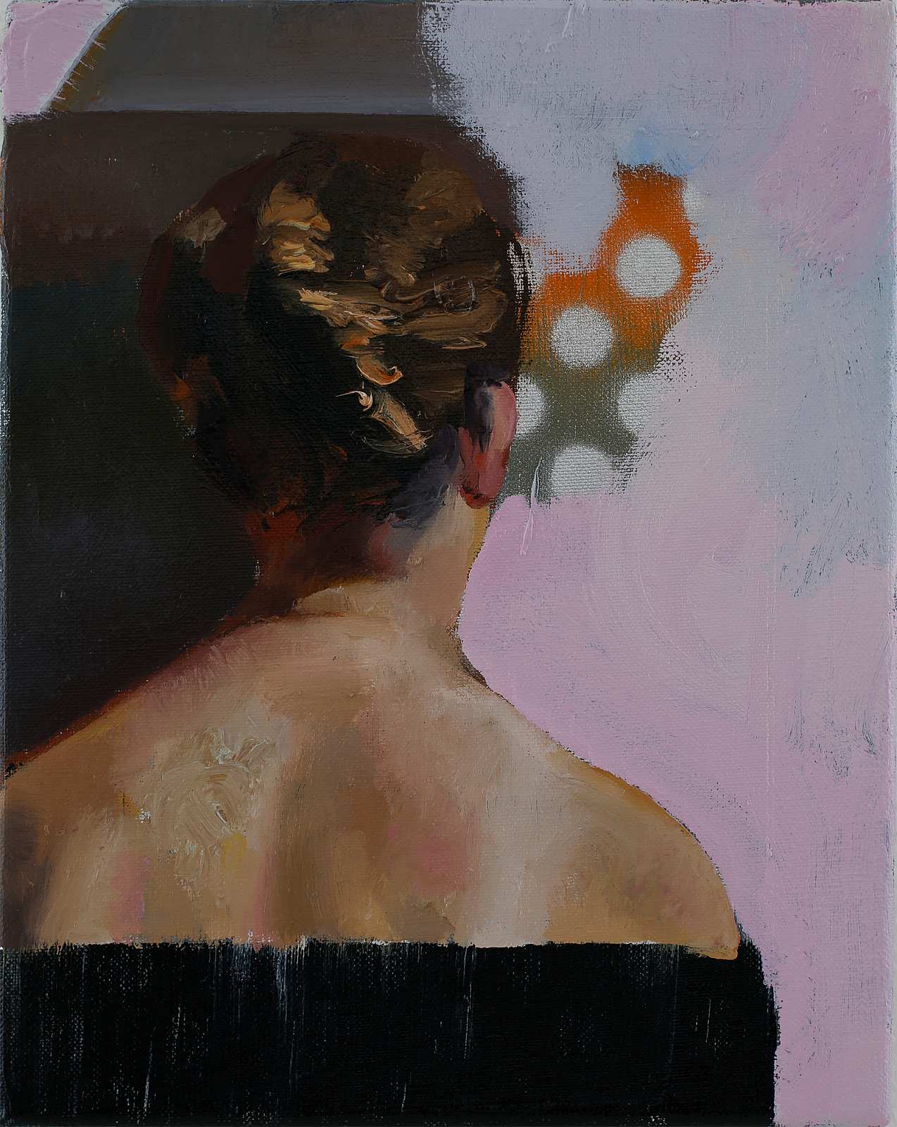 Gedanke,Painting by Rayk Goetze