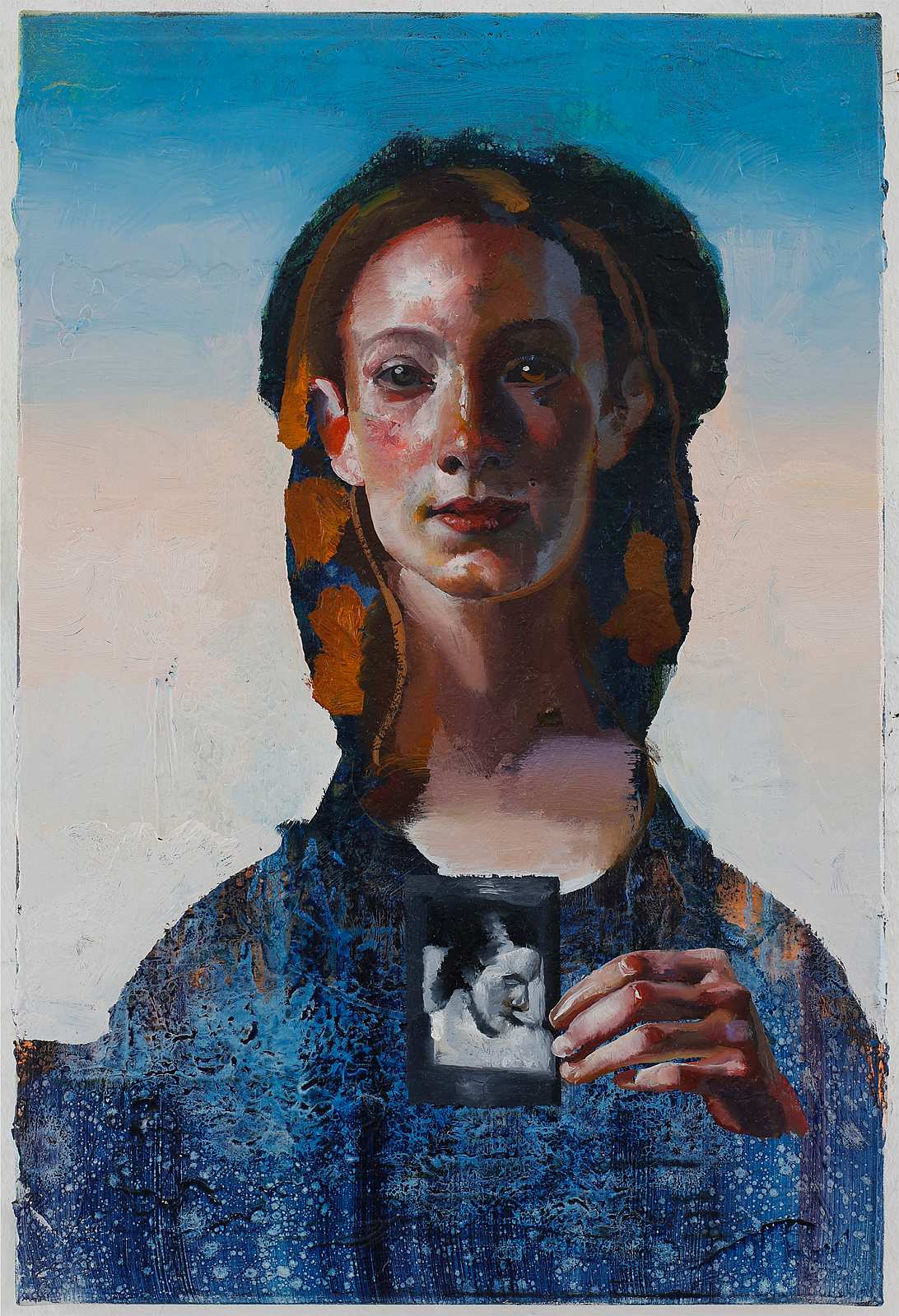 Herkunft,Painting by Rayk Goetze