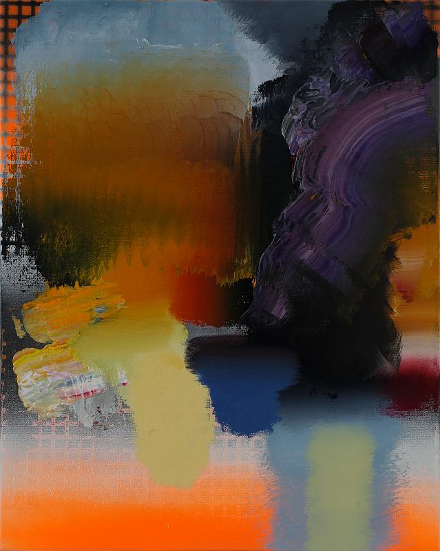 Landschaftsstudie 2, Painting by Rayk Goetze