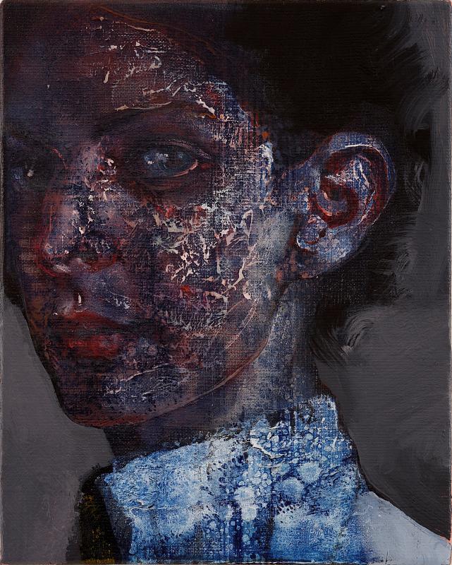 Lausch, Painting by Rayk Goetze