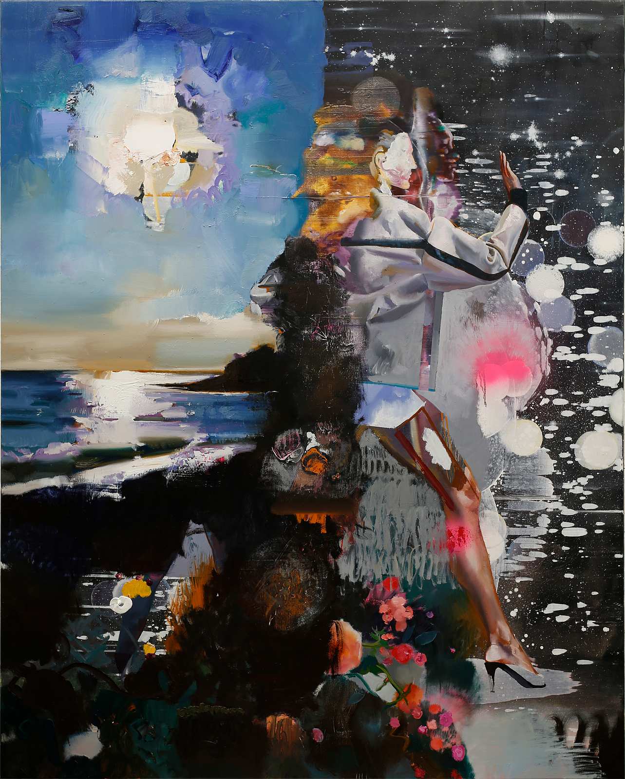 Narrensaum,Painting by Rayk Goetze