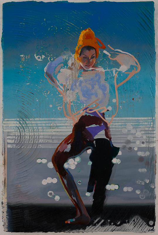 O.T., Painting by Rayk Goetze