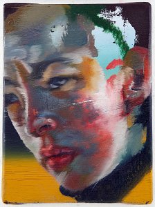 Portrait N°4,Painting by Rayk Goetze
