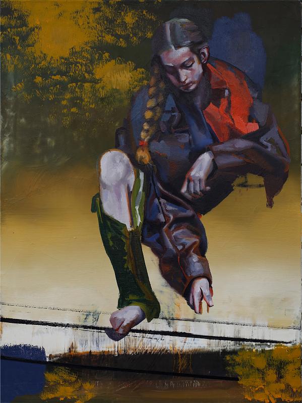Scout Study, Painting by Rayk Goetze