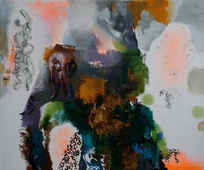 Seltene Moose (Zwo), Painting by Rayk Goetze
