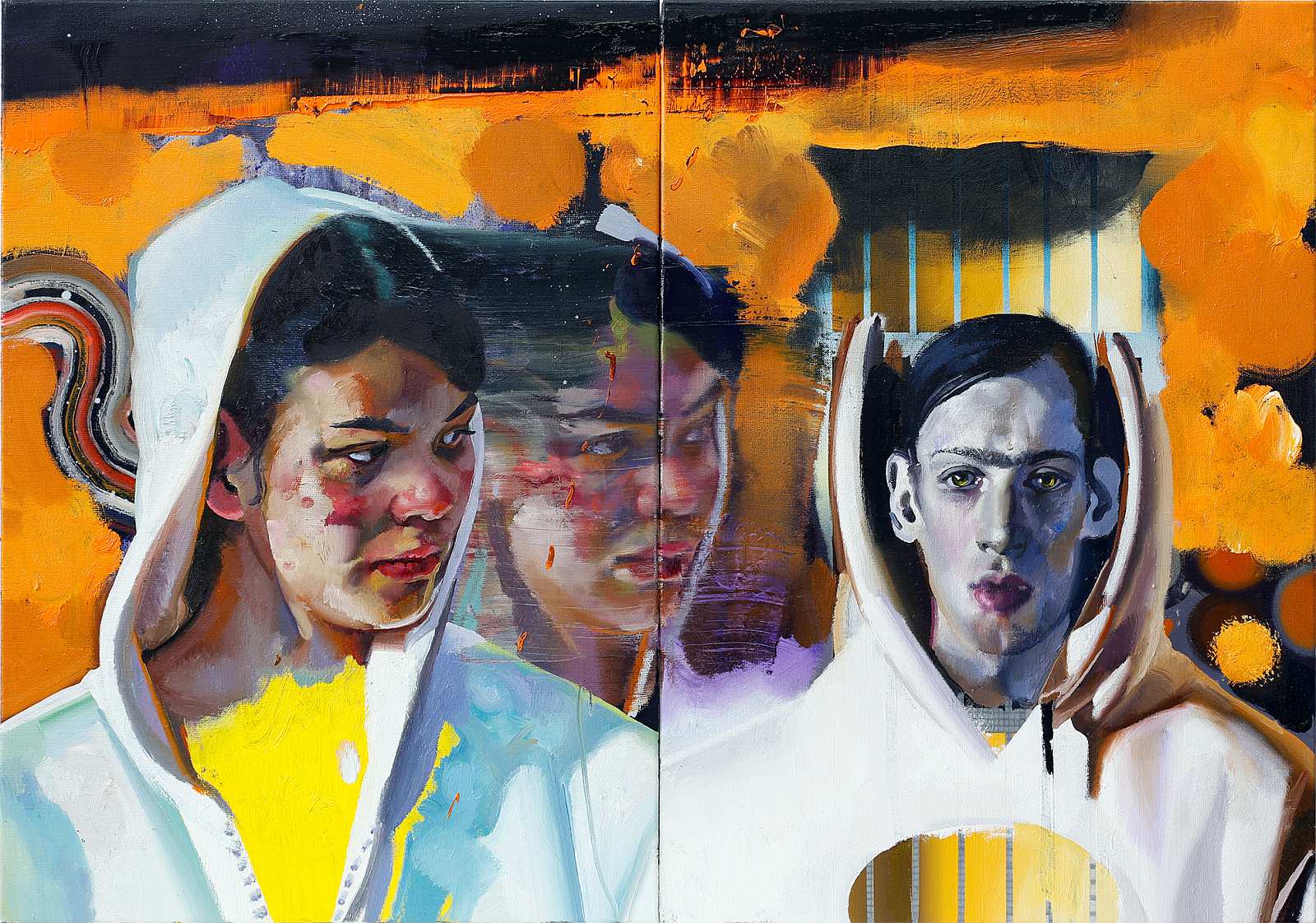 Zögling,Painting by Rayk Goetze