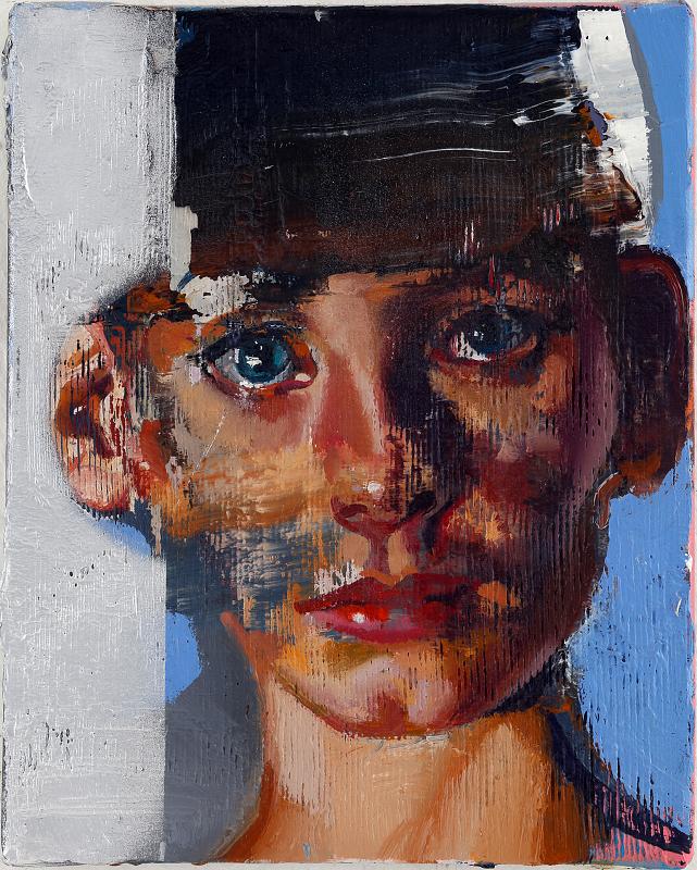 Portrait Jot, Painting by Rayk Goetze
