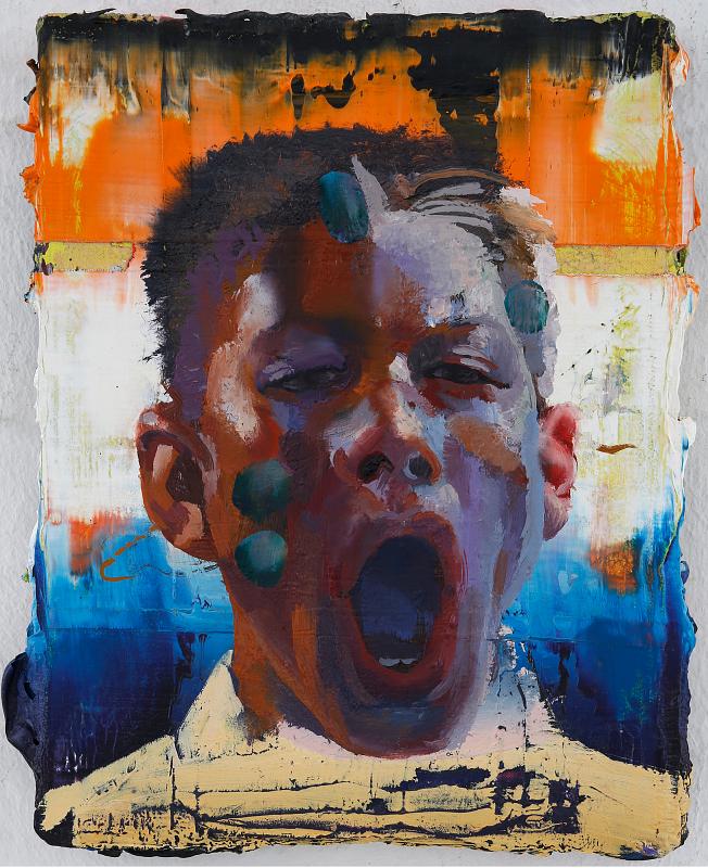 Portrait N°4, Painting by Rayk Goetze