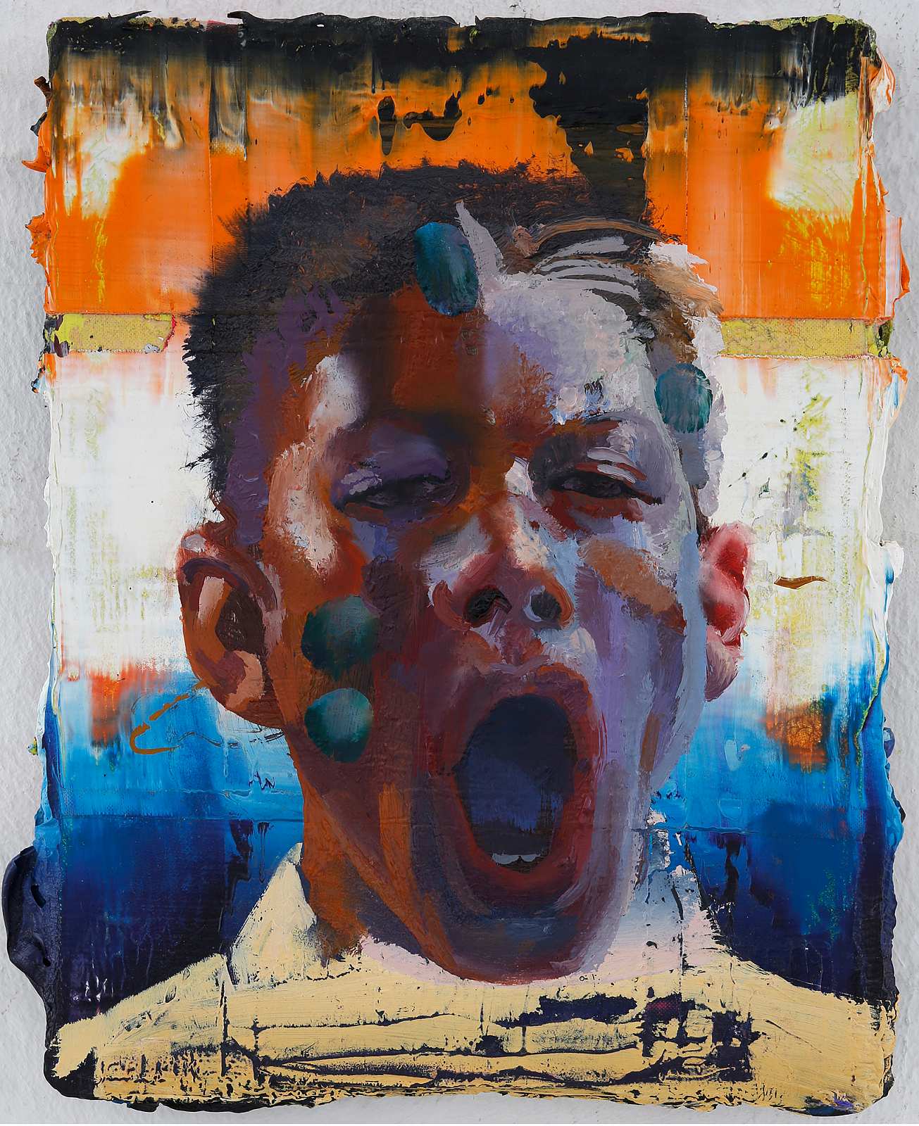 Portrait N°4,Painting by Rayk Goetze