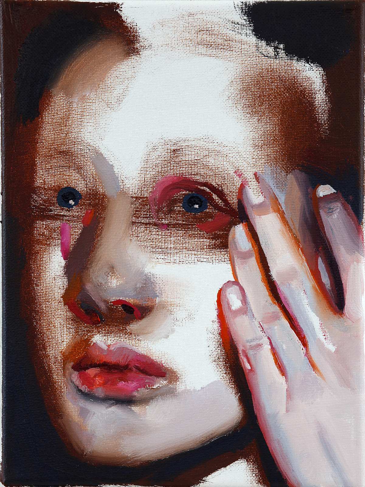Portrait N°5,Painting by Rayk Goetze