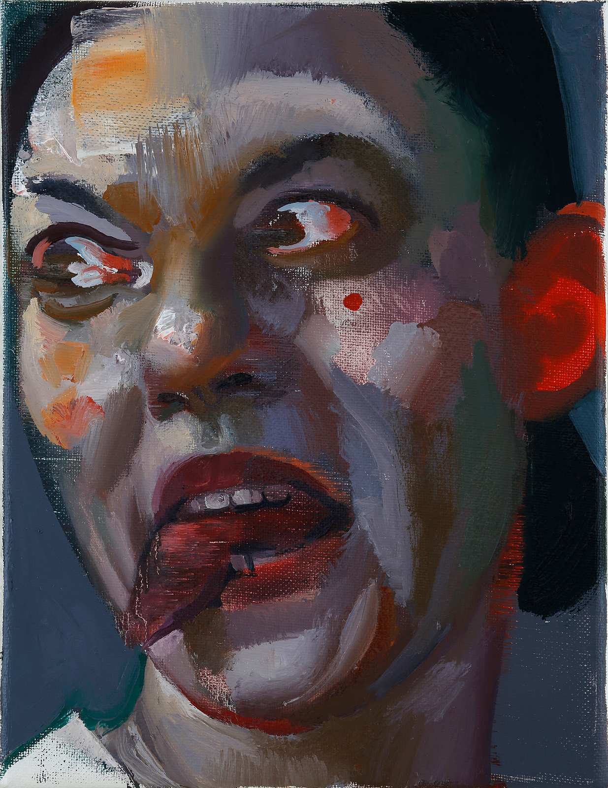 The Choreographer,Painting by Rayk Goetze