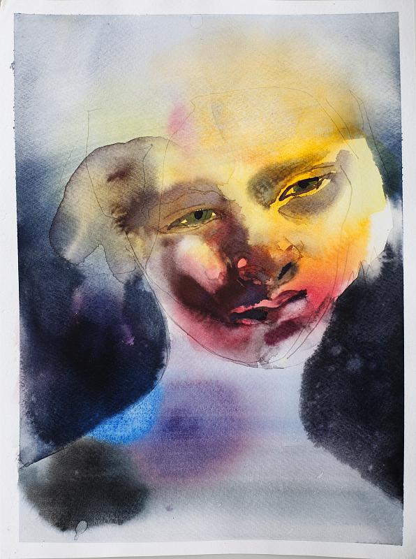 Briony, Painting by Rayk Goetze