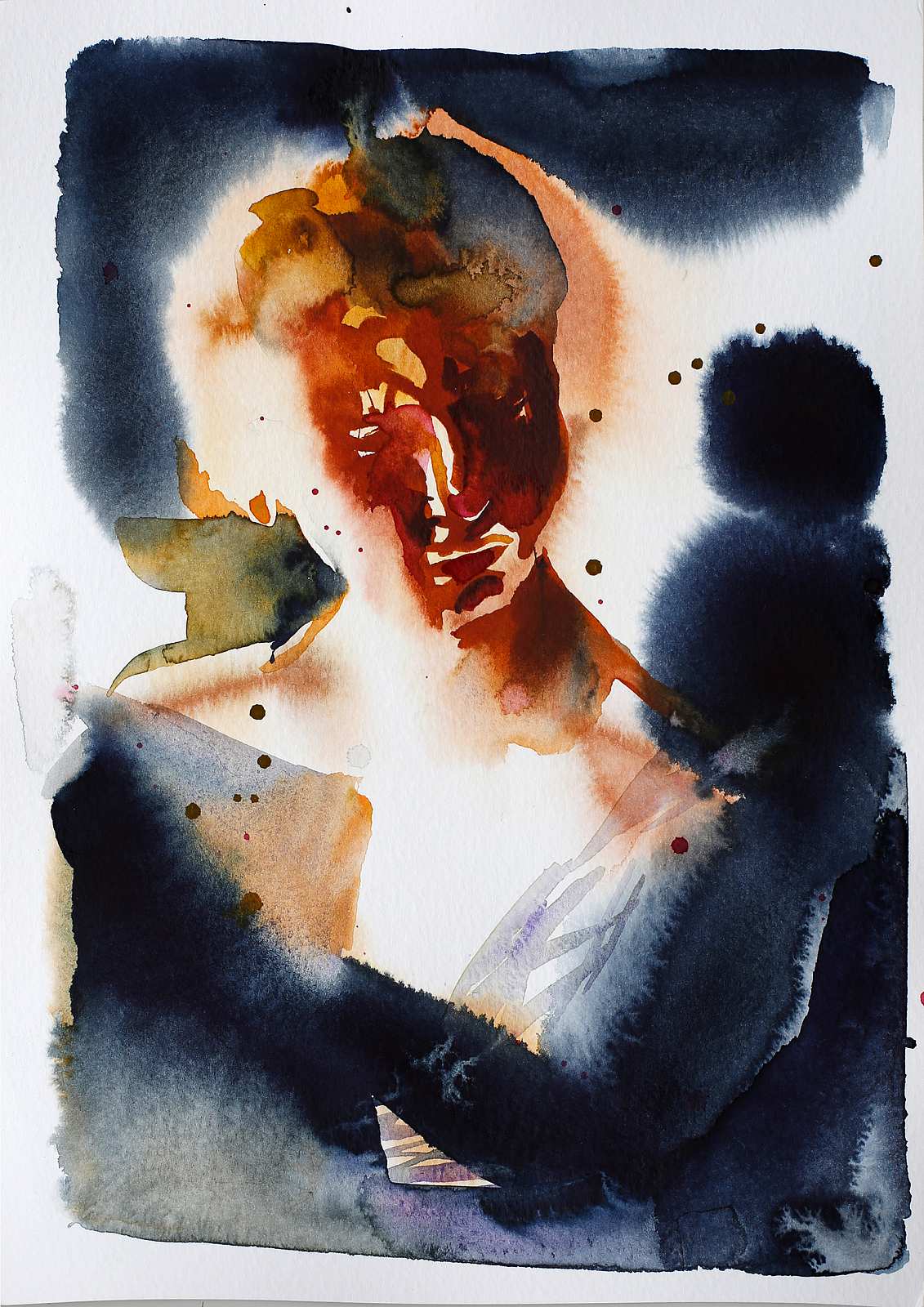 Daughter Sian,Painting by Rayk Goetze