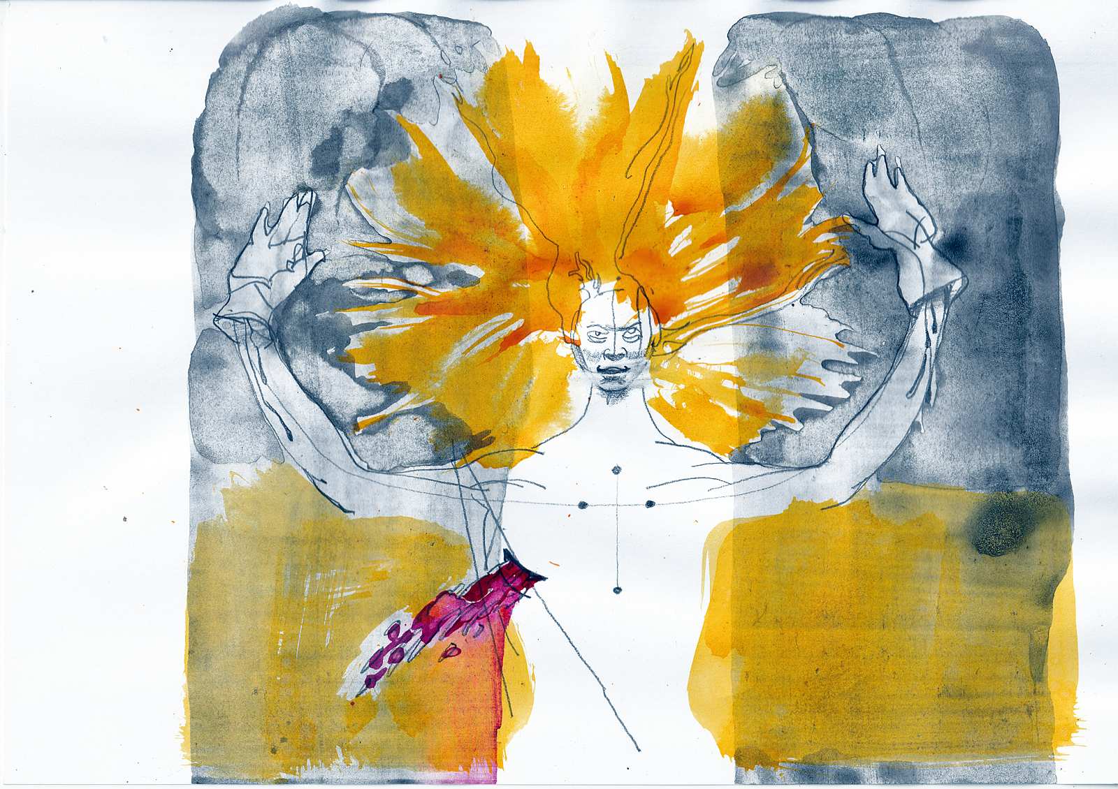 Alp,Painting by Rayk Goetze