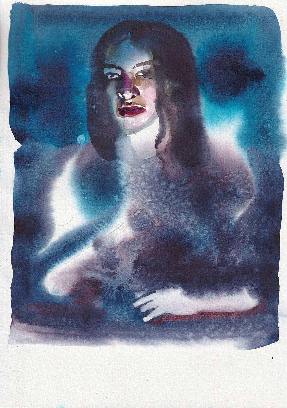 Henson Girl,Painting by Rayk Goetze