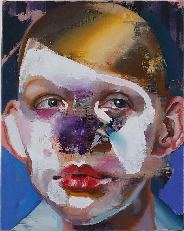 Anlitz (3), Painting by Rayk Goetze