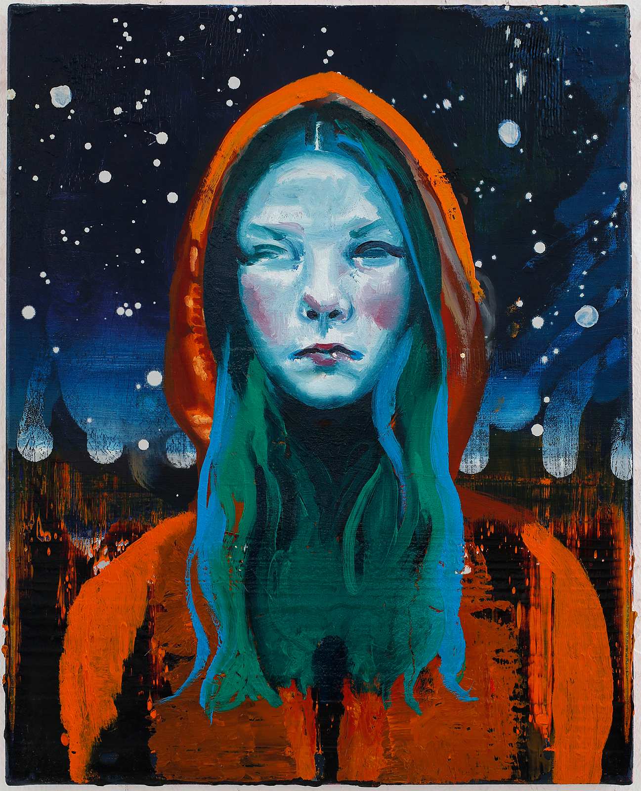 Auxe,Painting by Rayk Goetze