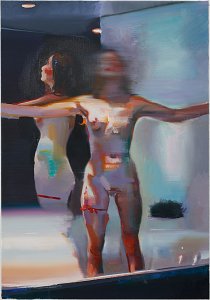 Haltung (Study),Painting by Rayk Goetze