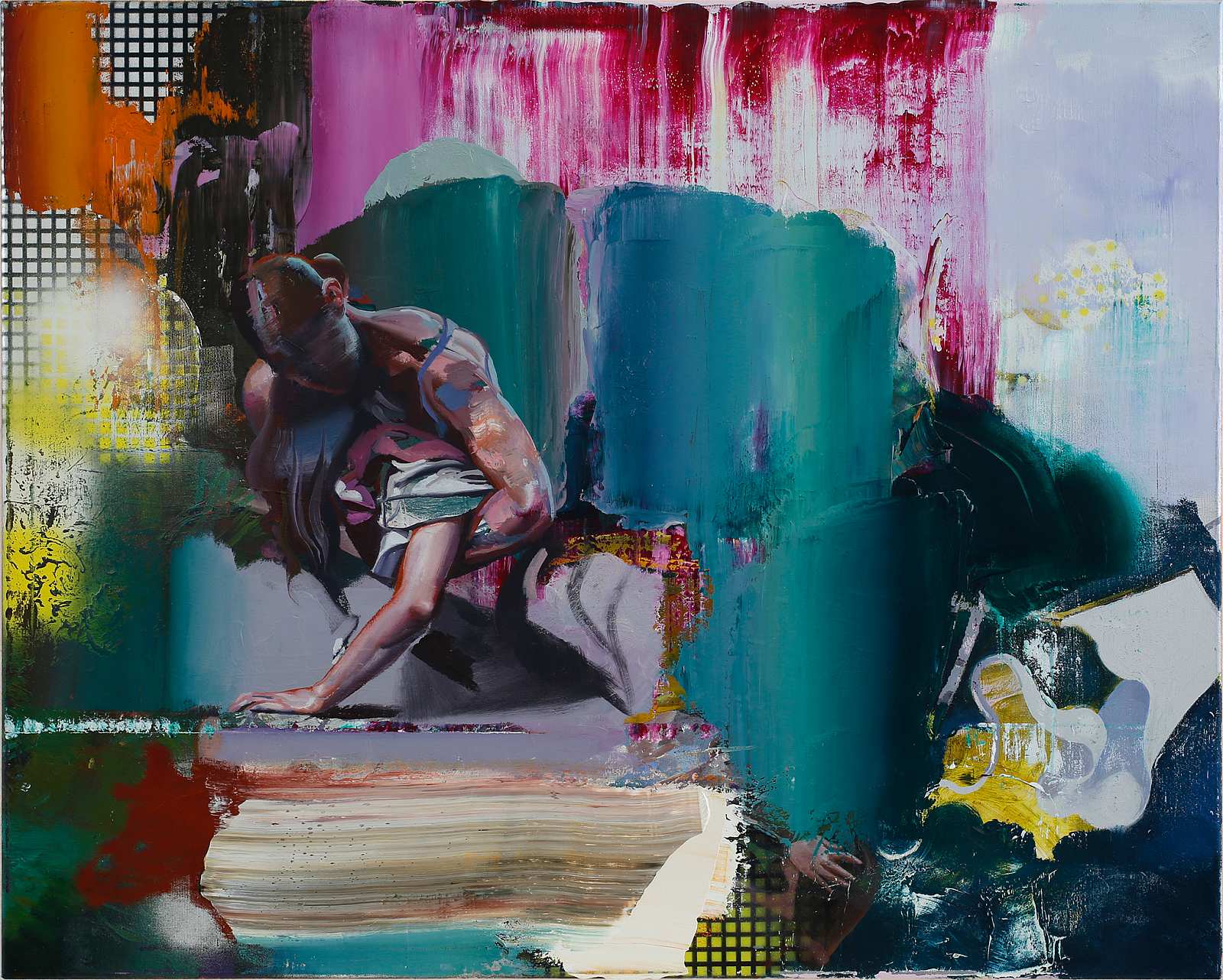 Hingabe,Painting by Rayk Goetze