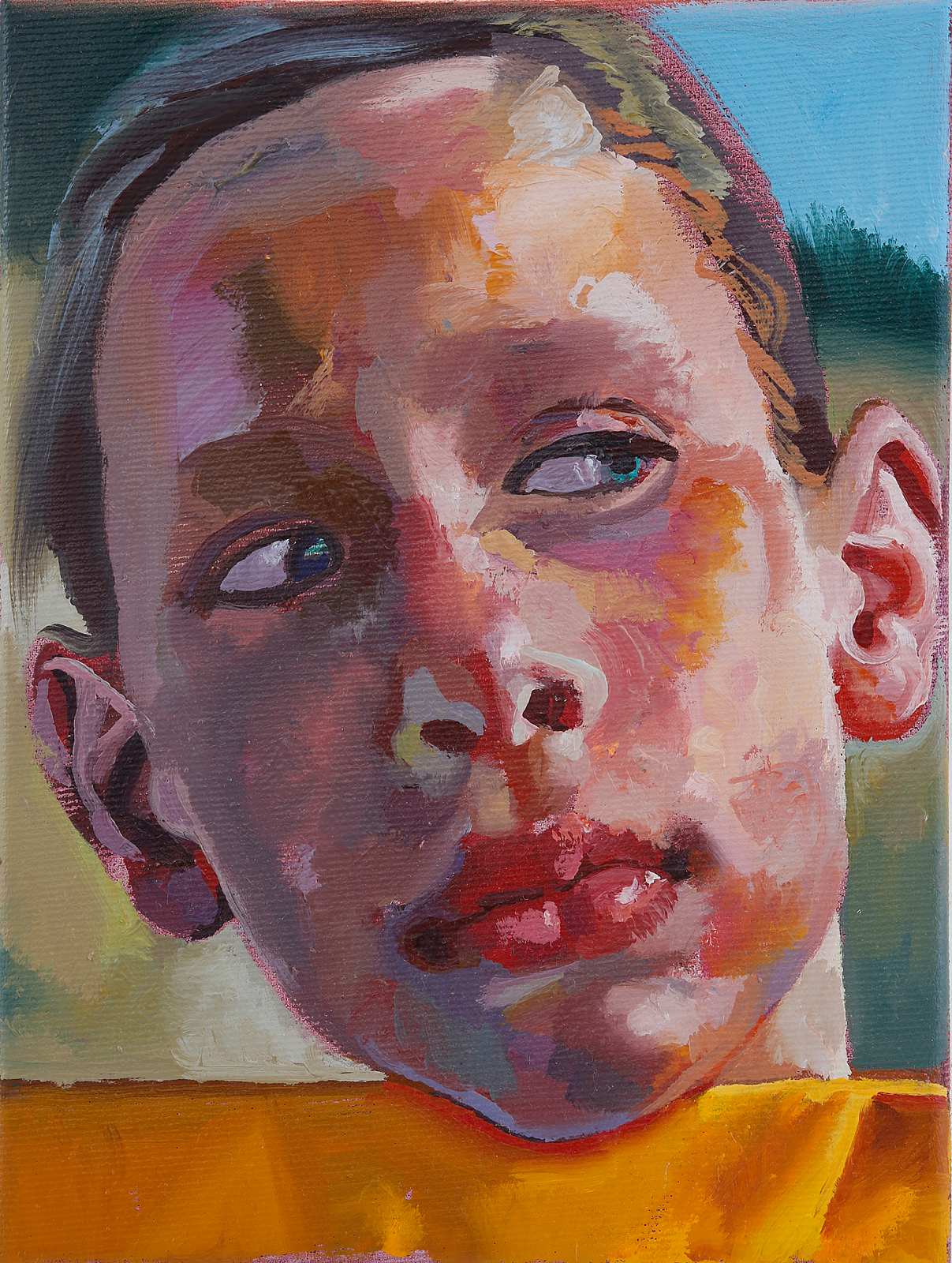 Milou N°2,Painting by Rayk Goetze